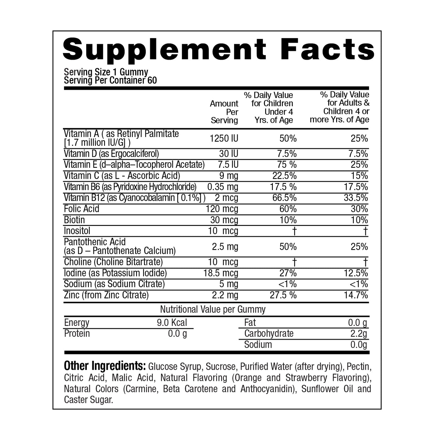 KIDITON Multivitamins