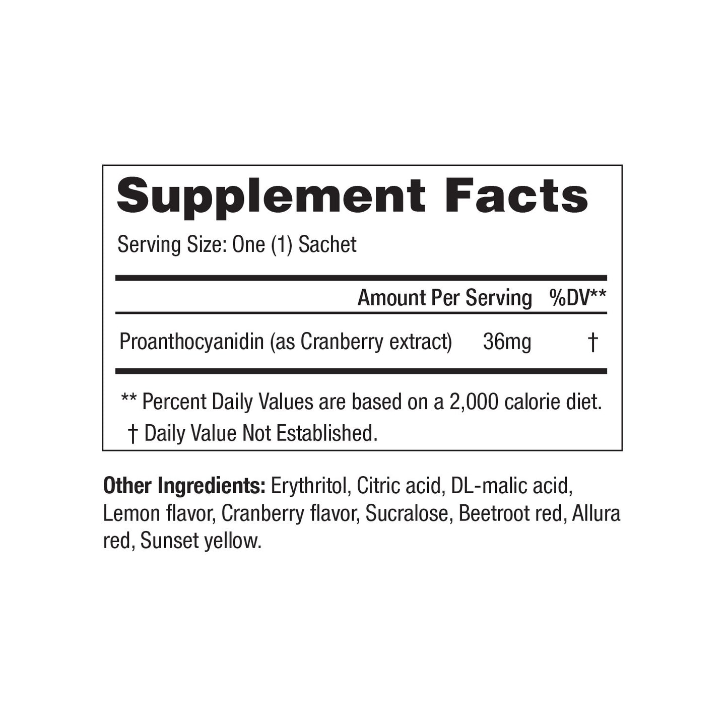 Vitalshield Cranberry Extract