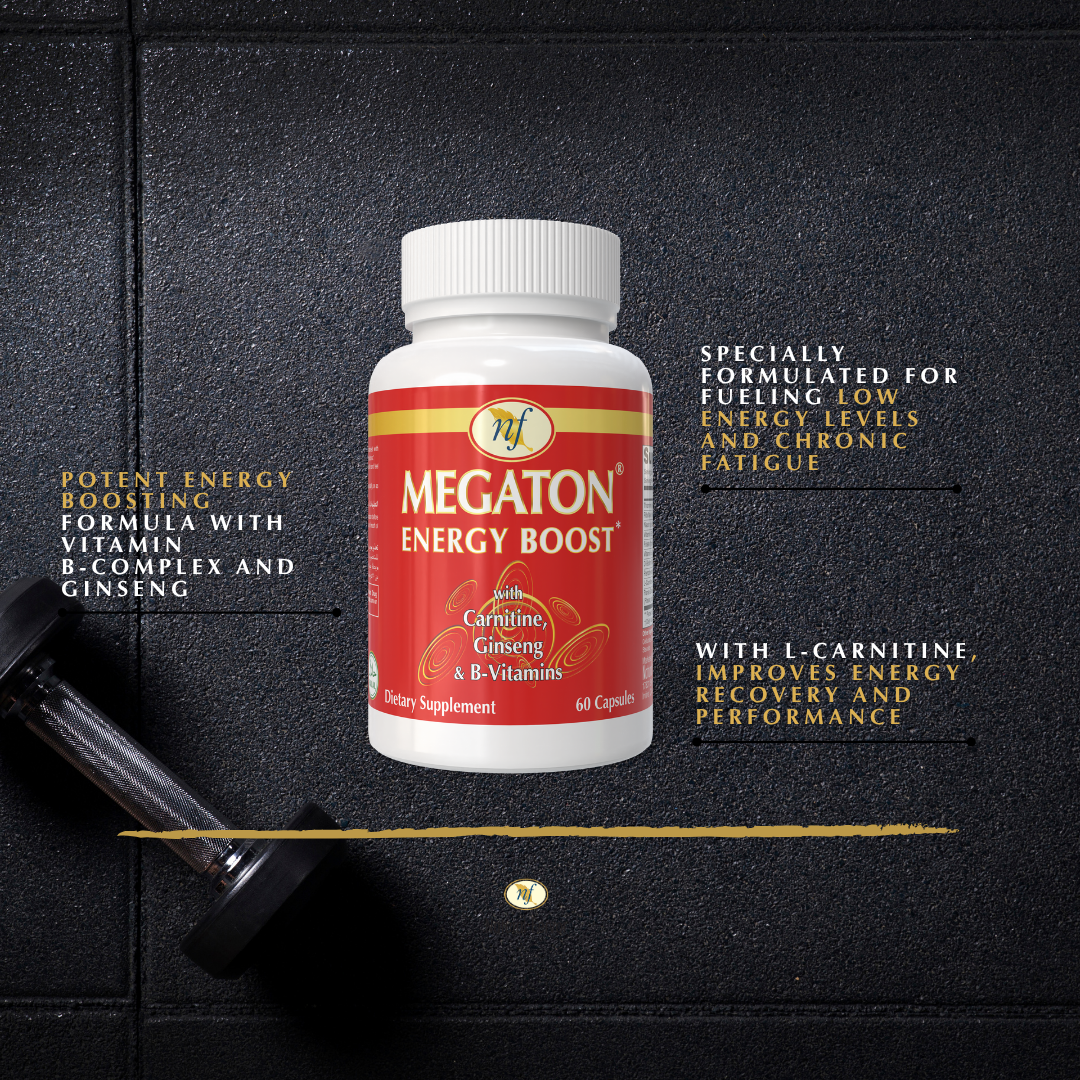 Megaton Energy Boost with Ginseng & B- vitamins